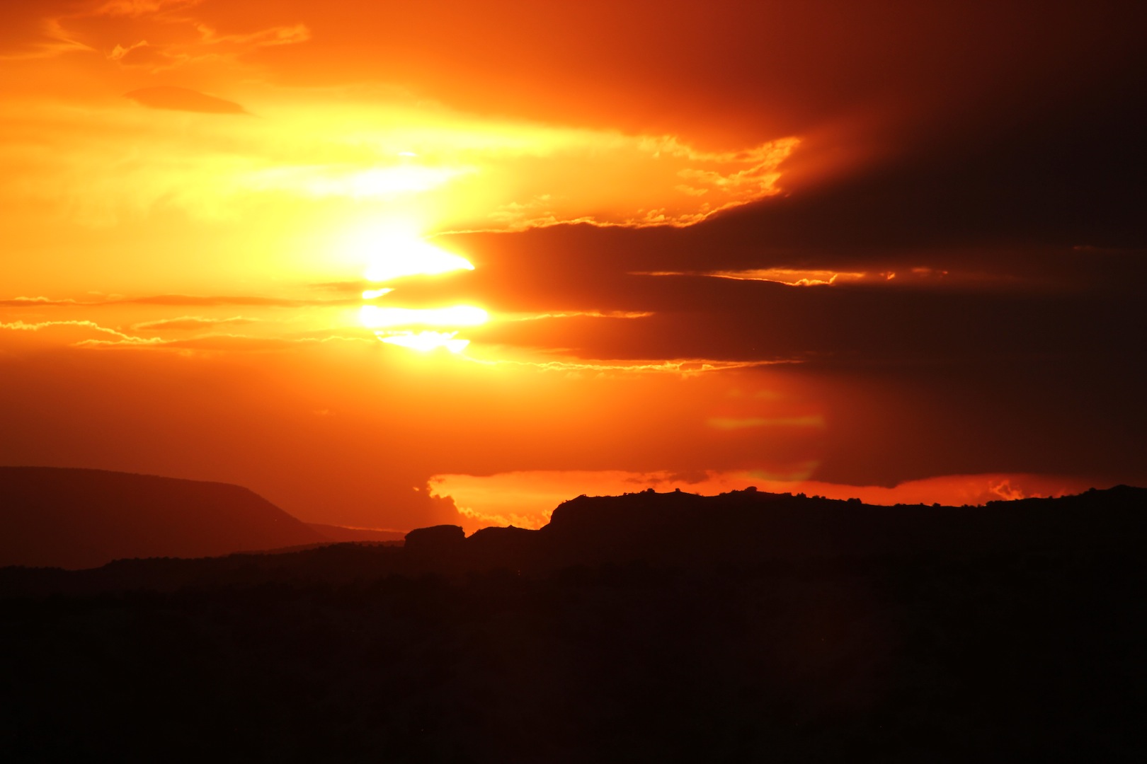 New Mexico sunset